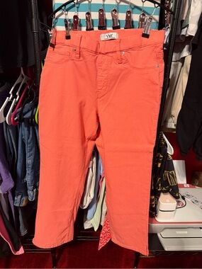 YMI Coral Cropped Mid-Rise Straight Jeans